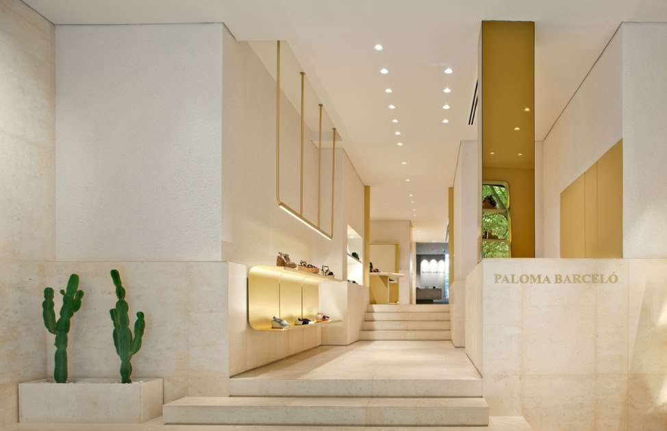 MD41 a Madrid firma il progetto d’interni per gli spazi del nuovo flagshipstore del prestigioso brand Paloma Barcelò.