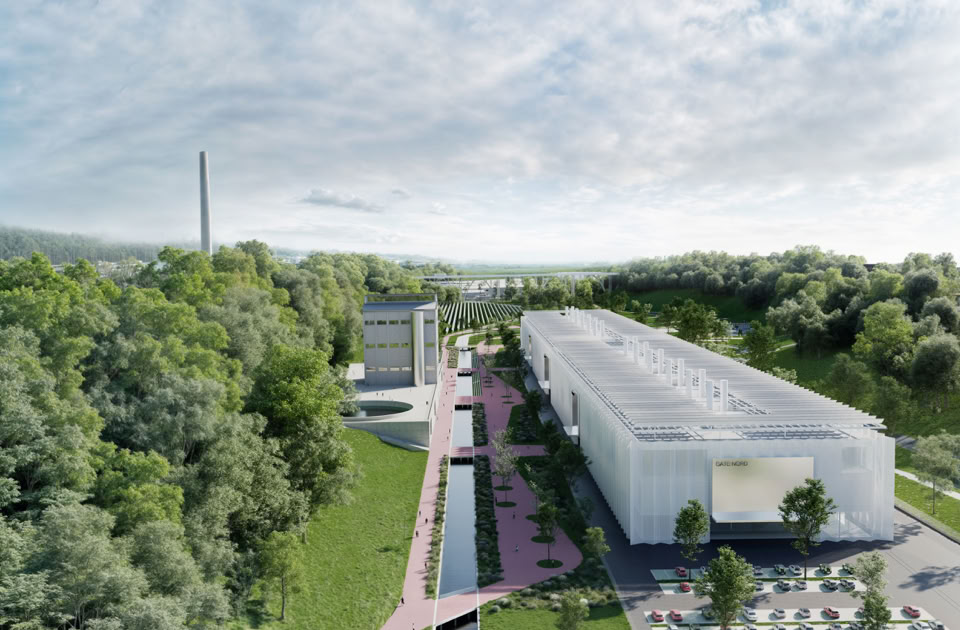 MD41 vince il concorso indetto da Expand e progetta la nuova valley dell'idrogeno con daacenter e spazi verdi per la comuntà